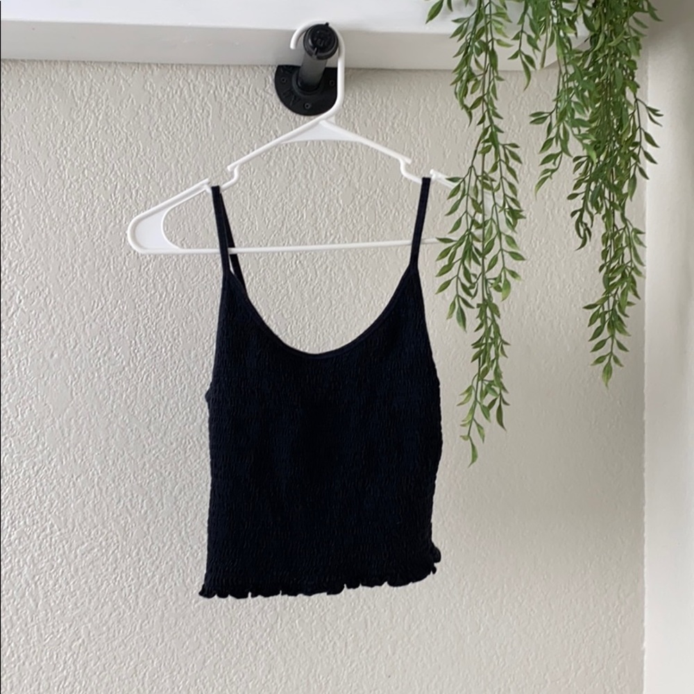 hollister cropped tank